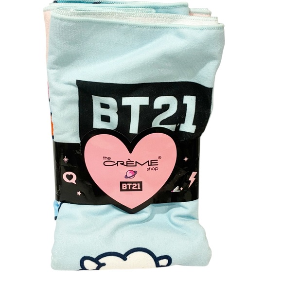 The Creme Shop Accessories - BT21 The‎ Crème Shop Blue Blanket